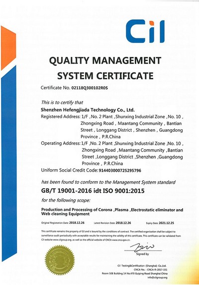 Certificates
