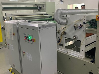 Surface Treatment for Cast Film Extrusion Line