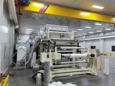 Surface Treatment for Cast Film Extrusion Line