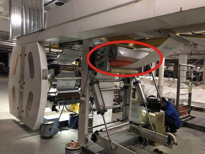 Surface Treatment for Label & Narrow Web Printing Line